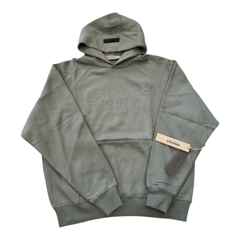 Fear Of God Essentials Hoodie Off Black Size S Brand New